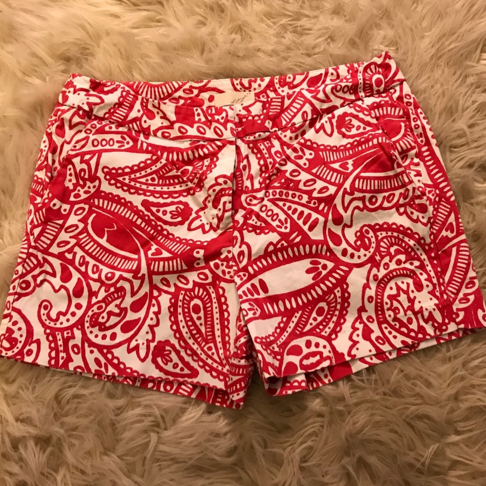 Kenzie Hot Pink Pattern Shirts Size 6